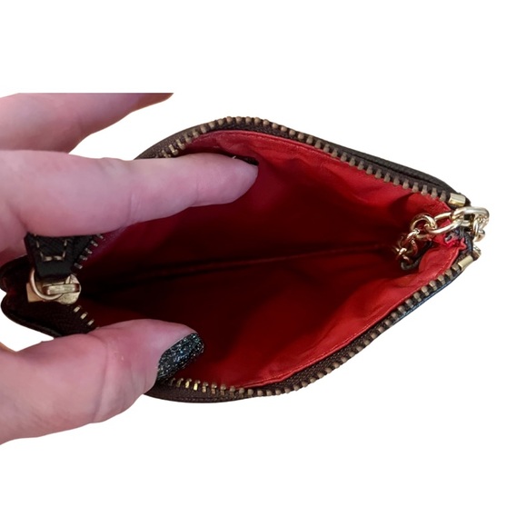 Dooney & Bourke Black and Gray Wristlet - Picture 3 of 3